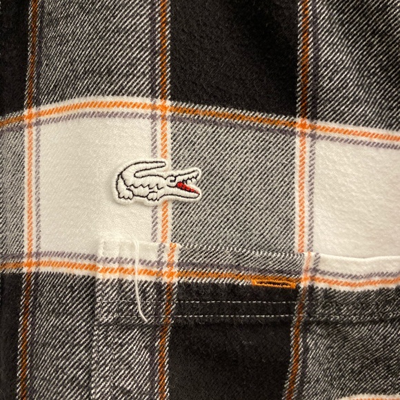 Lacoste Sport Button-up Flannel - Picture 2 of 4
